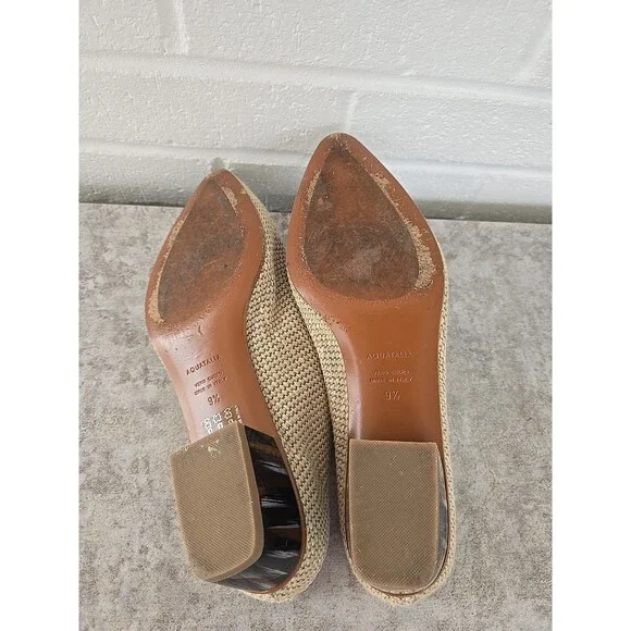 Aquatalia Sand Fife Mule Women Size 9.5 - Picture 13 of 15